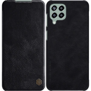 Hurtownia GSM - Case Nillkin Qin Samsung Galaxy M33 5G schwarz - NLK690 - {ean13} - Hurt