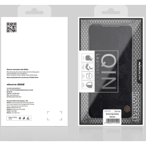 Hurtownia GSM - Etui Nillkin Qin Samsung Galaxy M33 5G negru - NLK690 - {ean13} - Hurt