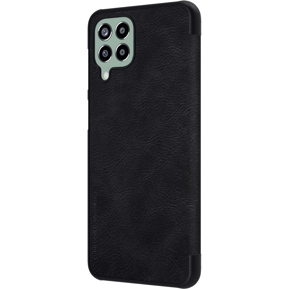 Hurtownia GSM - Etui Nillkin Qin Samsung Galaxy M33 5G negru - NLK690 - {ean13} - Hurt