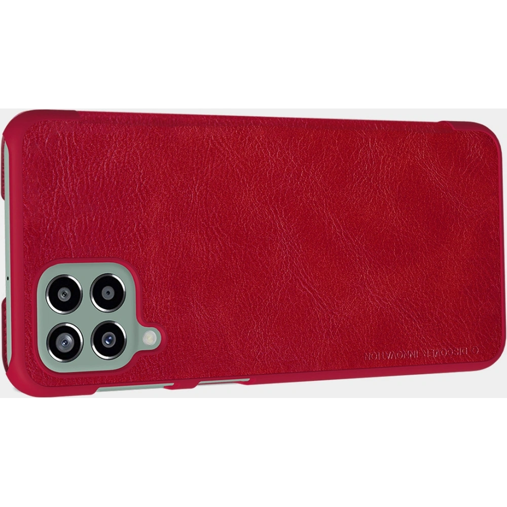 Hurtownia GSM - Etui Nillkin Qin Samsung Galaxy M33 5G negru - NLK690 - {ean13} - Hurt