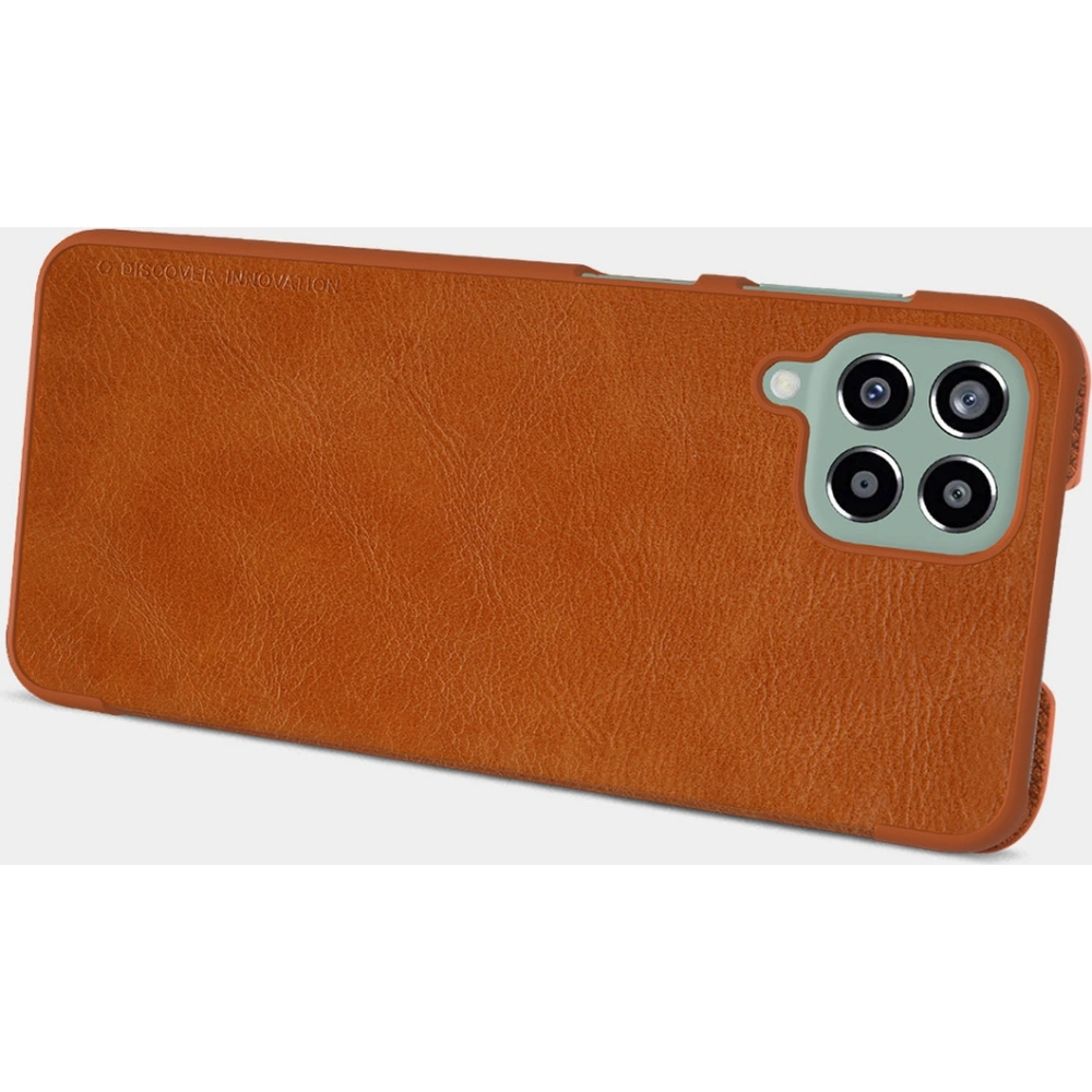 Hurtownia GSM - Etui Nillkin Qin Samsung Galaxy M33 5G negru - NLK690 - {ean13} - Hurt