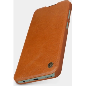 Hurtownia GSM - Etui Nillkin Qin Samsung Galaxy M33 5G negru - NLK690 - {ean13} - Hurt