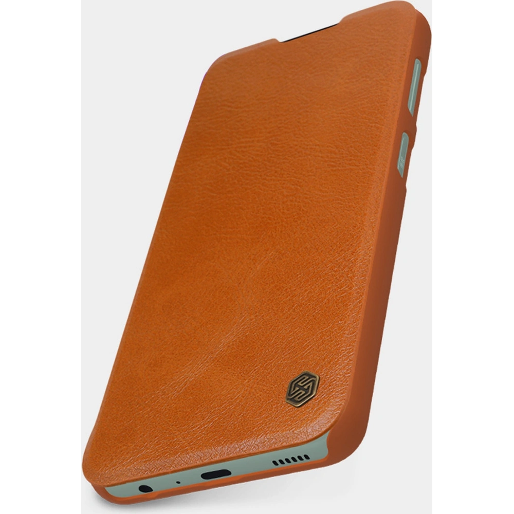 Hurtownia GSM - Etui Nillkin Qin Samsung Galaxy M33 5G negru - NLK690 - {ean13} - Hurt
