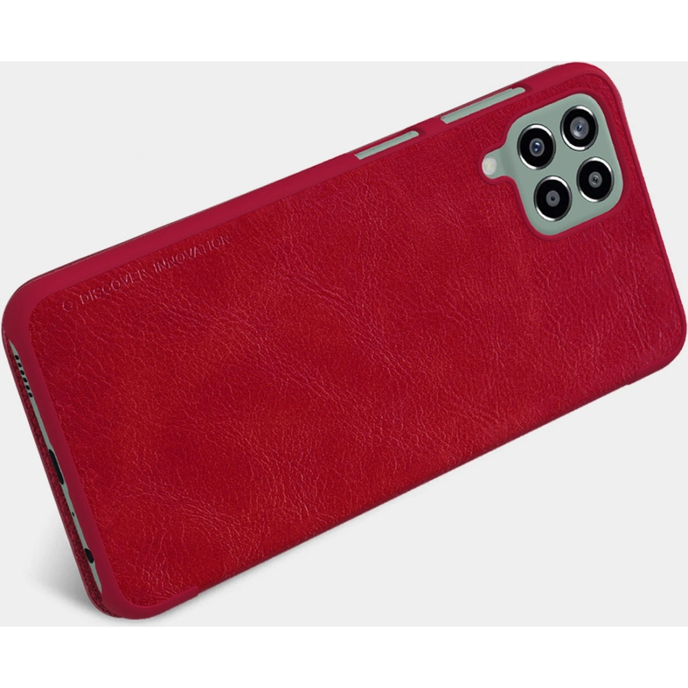 Hurtownia GSM - Etui Nillkin Qin Samsung Galaxy M33 5G černé - NLK690 - {ean13} - Hurt