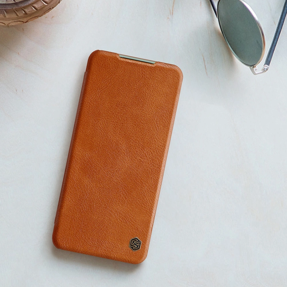 Hurtownia GSM - Etui Nillkin Qin Samsung Galaxy M33 5G černé - NLK690 - {ean13} - Hurt