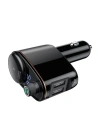 Hurtownia GSM - Transmiter FM z ładowarką samochodową Baseus Locomotive Black - BSU083BLK - {ean13} - Hurt