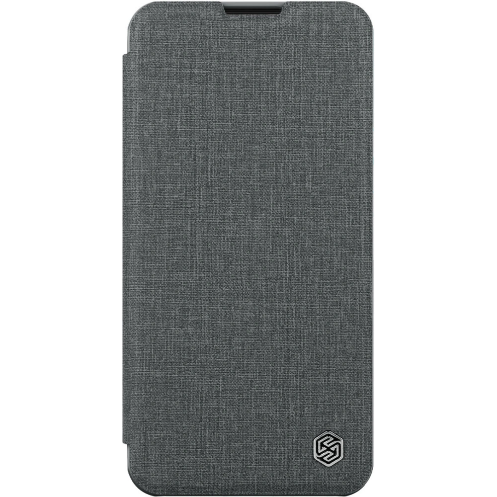 Etui Nillkin Qin Cloth Pro Apple iPhone 13 Pro szary