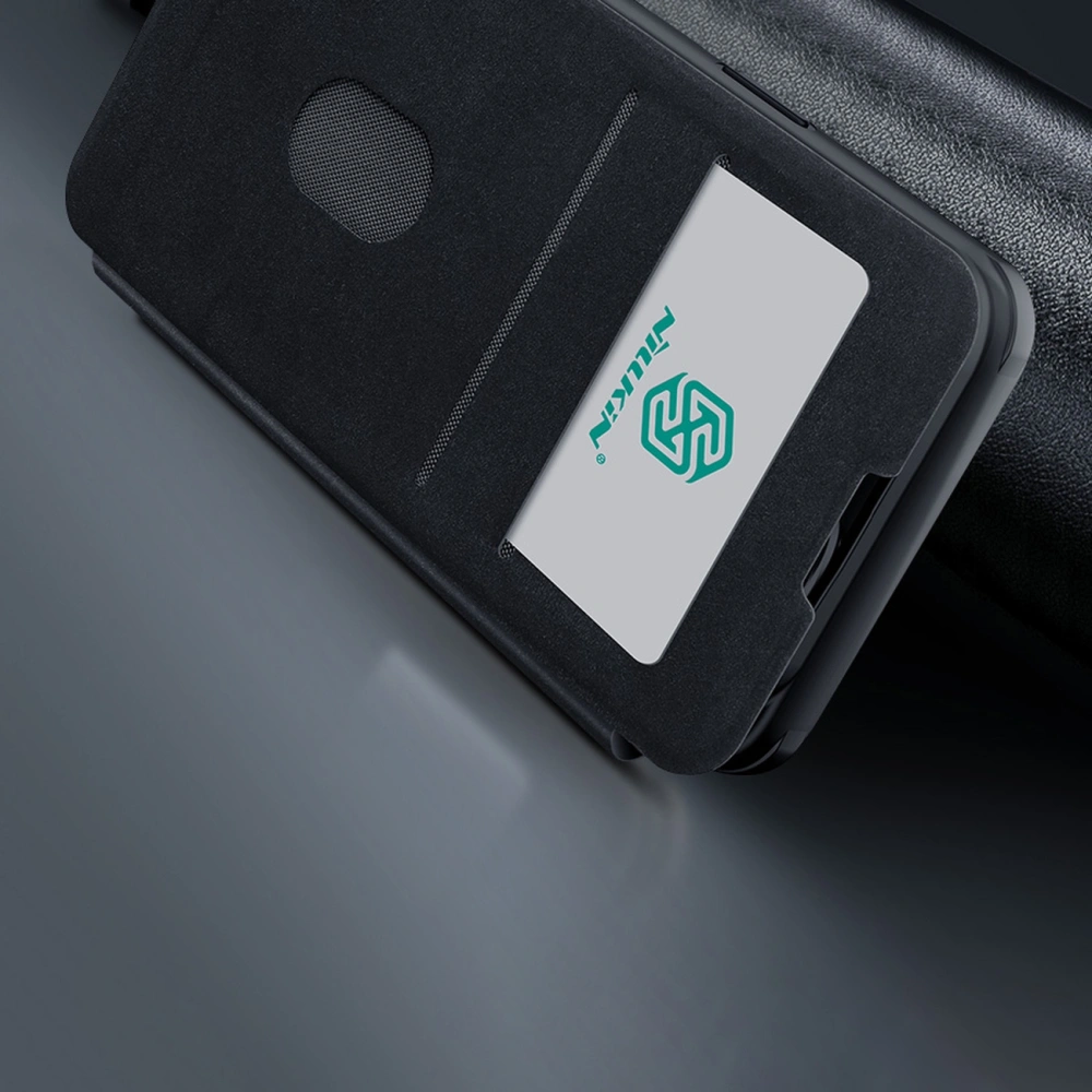 Etui Nillkin Qin Cloth Pro Apple iPhone 13 Pro szary