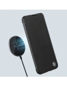 Wholesale Nillkin Qin Cloth Pro Apple iPhone 13 Pro gray - NLK693 - {ean13} - Hurt