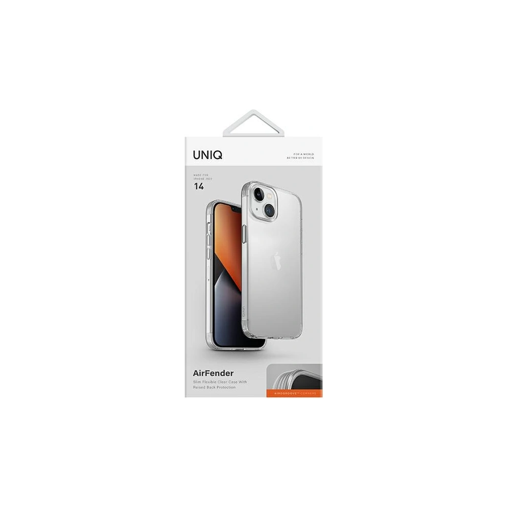 Hurtownia GSM - Etui UNIQ Air Fender Apple iPhone 14 nahé transparentní - UNIQ757 - {ean13} - Hurt