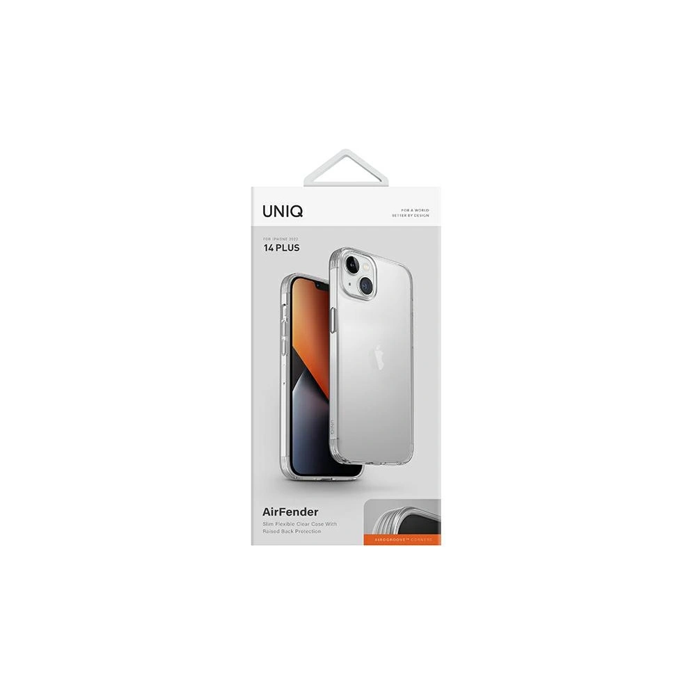 Hurtownia GSM - Etui UNIQ Air Fender Apple iPhone 14 Plus / 15 Plus nud transparent - UNIQ758 - {ean13} - Hurt