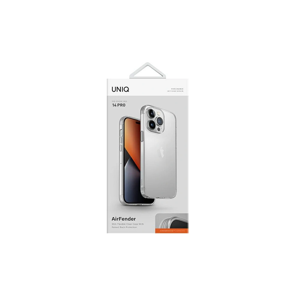UNIQ Air Fender iPhone 14 Pro 6,1" nude transparent