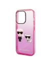 Hurtownia GSM - Etui Karl Lagerfeld KLHCP14LTGKCP Apple iPhone 14 Pro hardcase růžový/pink Gradient Ikonik Karl & Choupette - KLD1168 - {ean13} - Hurt