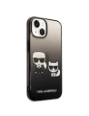 Hurtownia GSM - Etui Karl Lagerfeld KLHCP14STGKCK Apple iPhone 14 hardcase czarny/black Gradient Ikonik Karl & Choupette - KLD1171 - {ean13} - Hurt