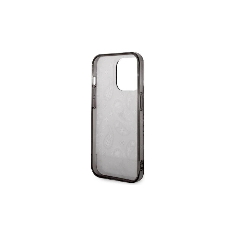 Case Guess GUHCP14LHGBNHK Apple iPhone 14 Pro schwarz/black hardcase Bandana Paisley