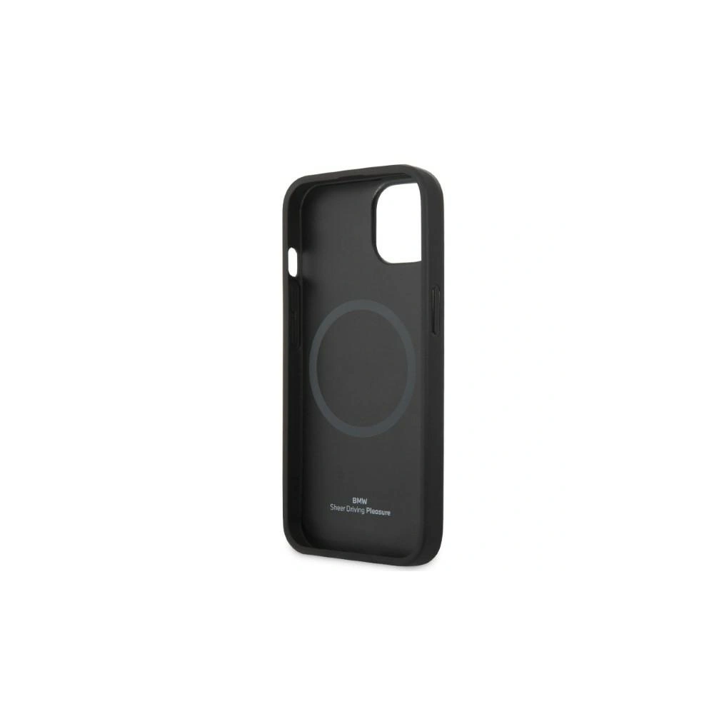 Hurtownia GSM - Etui BMW BMHMP14MSLLBK Apple iPhone 14 Plus / 15 Plus fekete/hardcase Signature Logo Imprint Magsafe - BMW324 - {ean13} - Hurt