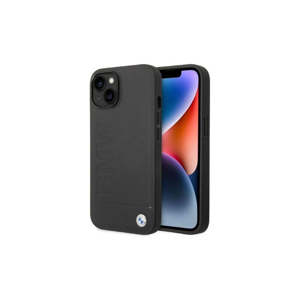 Hurtownia GSM - Case BMW BMHMP14SSLLBK Apple iPhone 14 schwarz/black Hardcase mit Signature Logo Imprint Magsafe - BMW325 - {ean13} - Hurt