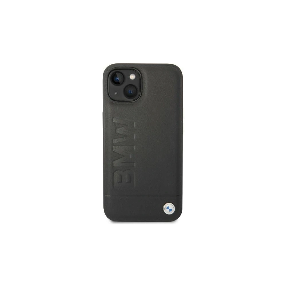 Wholesale BMW BMHMP14SSLLBK Apple iPhone 14 black hardcase Signature Logo Imprint Magsafe - BMW325 - {ean13} - Hurt