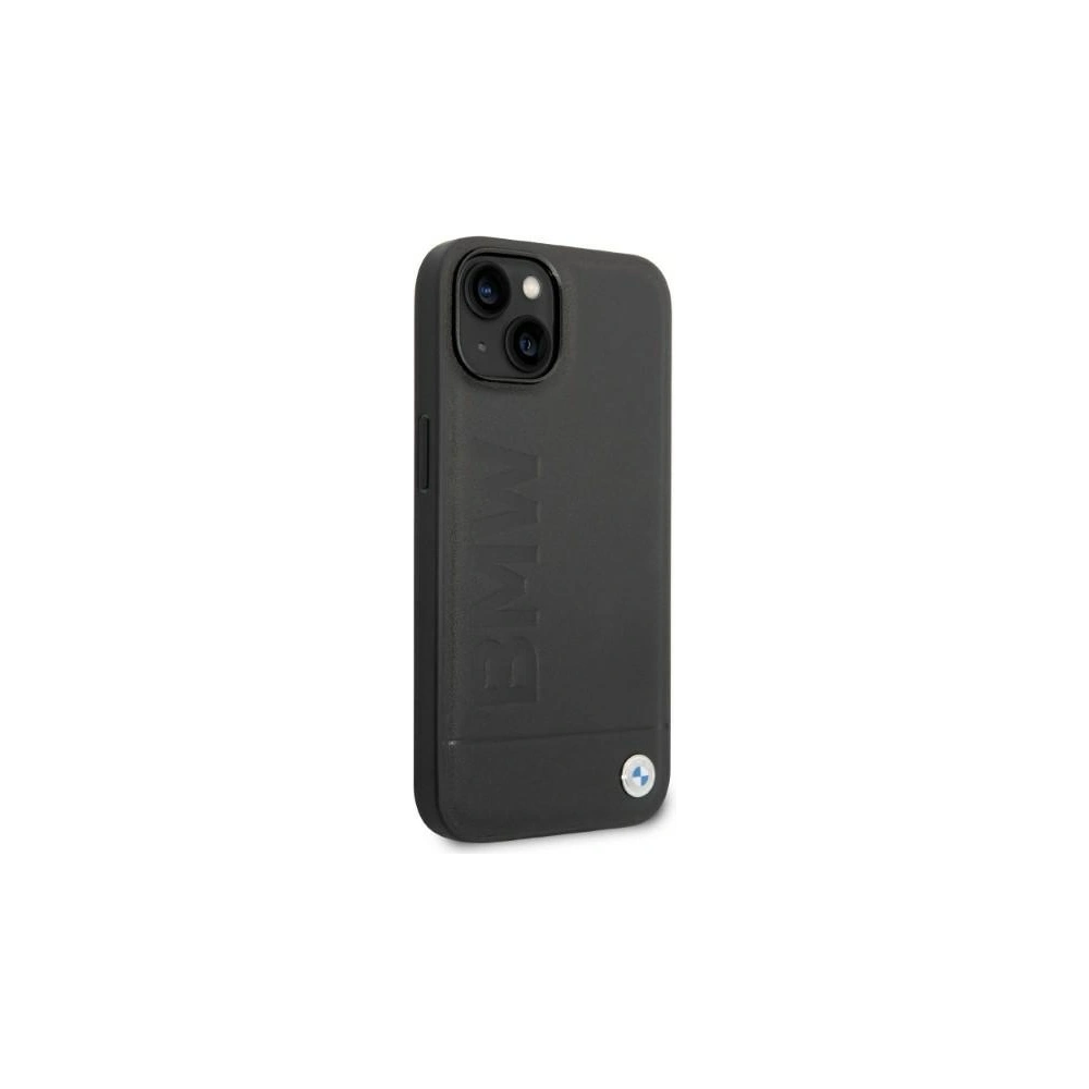 Wholesale BMW BMHMP14SSLLBK Apple iPhone 14 black hardcase Signature Logo Imprint Magsafe - BMW325 - {ean13} - Hurt