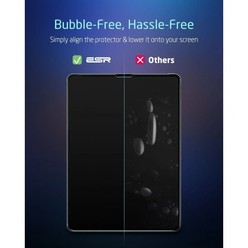 Szkło ESR Tempered Glass Apple iPad Pro 12.9 2020/2021 (4. i 5. generacji) Clear [2 PACK]