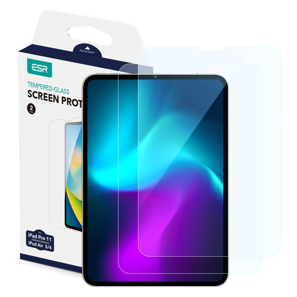 Hurtownia GSM - Glas ESR Sicherheitsglas Apple iPad Pro 11 2020/2021 (2, 3 Gen)/iPad Air 10.9 2020/2022 (4, 5 Gen) Klar [2 PACK] - ESR578 - {ean13} - Hurt