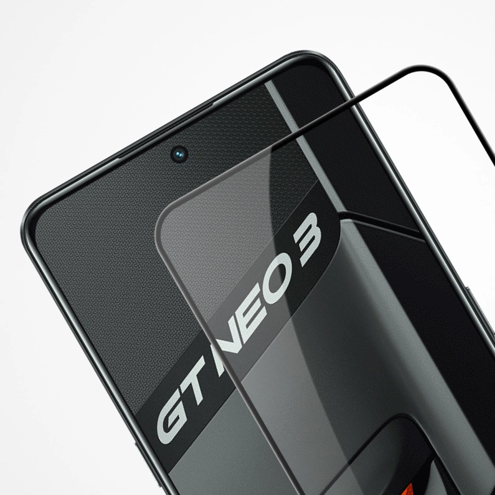 Hurtownia GSM - Gehärtetes Glas Nillkin Amazing CP+ PRO Realme GT Neo 3 schwarz - NLK695 - {ean13} - Hurt