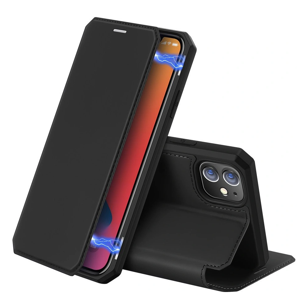 Hurtownia GSM - Etui Dux Ducis Skin X Apple iPhone 12/12 Pro negru - DDS362 - {ean13} - Hurt