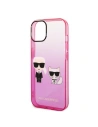 Wholesale Karl Lagerfeld KLHCP14STGKCP Apple iPhone 14 hardcase pink Gradient Ikonik Karl & Choupette - KLD1172 - {ean13} - Hurt