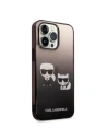 Hurtownia GSM - Etui Karl Lagerfeld KLHCP14XTGKCK Apple iPhone 14 Pro Max hardcase černý/black Gradient Ikonik Karl & Choupette - KLD1173 - {ean13} - Hurt