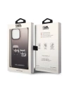 Hurtownia GSM - Etui Karl Lagerfeld KLHCP14XTGKCK Apple iPhone 14 Pro Max hardcase černý/black Gradient Ikonik Karl & Choupette - KLD1173 - {ean13} - Hurt