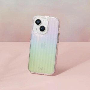 Etui UNIQ Coehl Linear Apple iPhone 14 opalowy/iridescent
