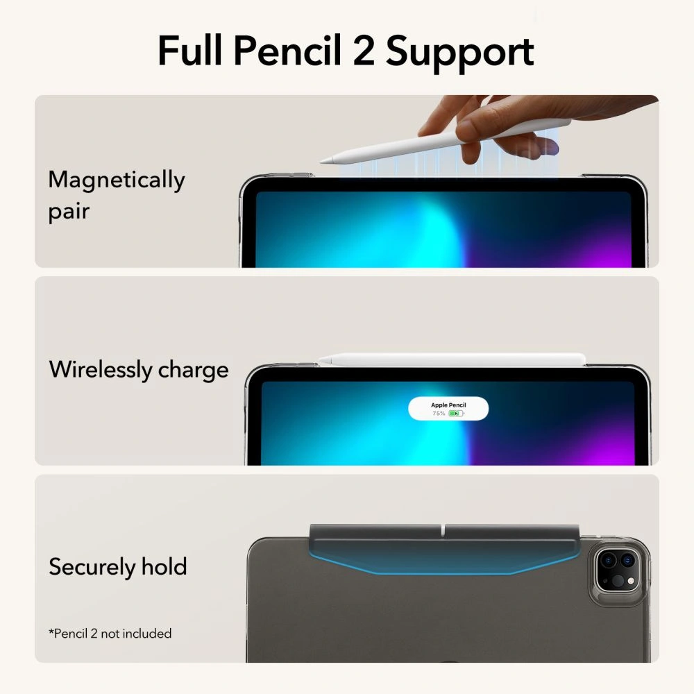 Hurtownia GSM - Etui ESR Ascend Trifold Apple iPad Pro 11 2021 (3. generace) Šedá - ESR586 - {ean13} - Hurt