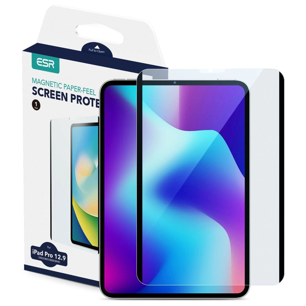 Wholesale ESR Paper Feel Magnetic Apple iPad Pro 12.9 2020/2021 (4, 5 gen) Matte Clear - ESR587 - {ean13} - Hurt