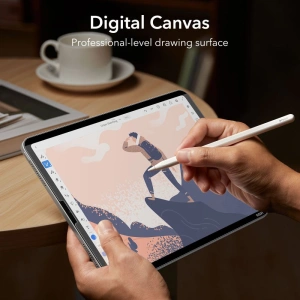 Hurtownia GSM - Fólia ESR Papír Érzet Magnetic Apple iPad Pro 12.9 2020/2021 (4. és 5. generáció) Matt Átlátszó - ESR587 - {ean13} - Hurt