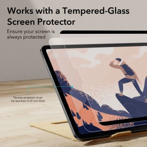 Hurtownia GSM - Fólia ESR Papír Érzet Magnetic Apple iPad Pro 12.9 2020/2021 (4. és 5. generáció) Matt Átlátszó - ESR587 - {ean13} - Hurt