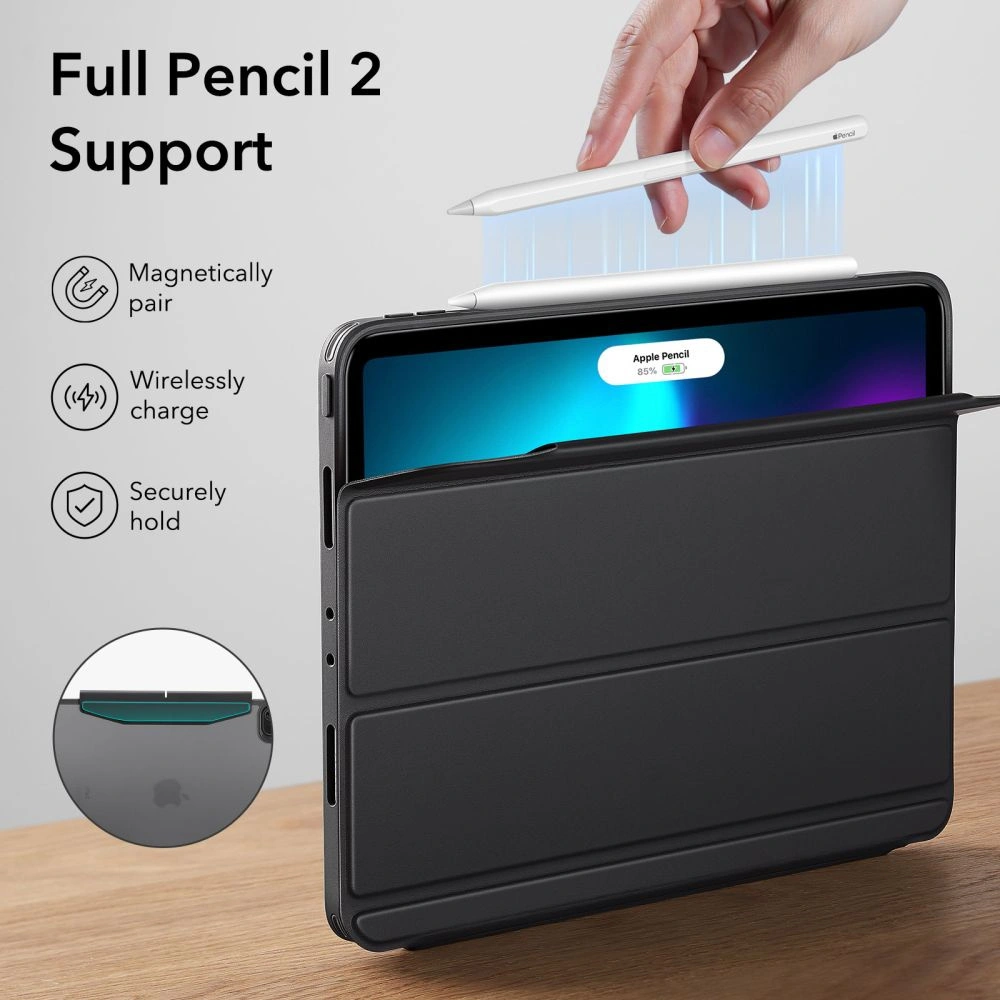 Hurtownia GSM - Etui ESR Ascend Hybrid Apple iPad Pro 11 2021 (3. generációs) Fekete - ESR590 - {ean13} - Hurt