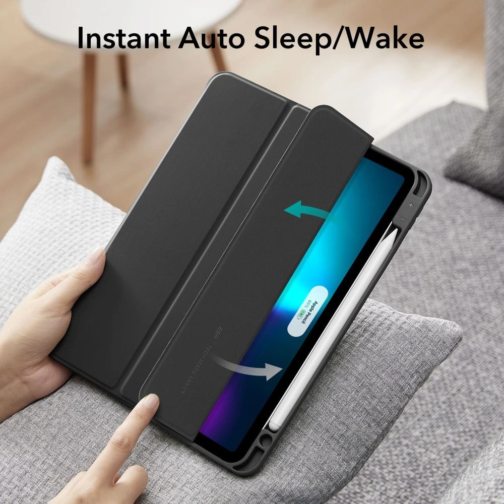 Hurtownia GSM - Etui ESR Rebound Pencil Apple iPad Pro 11 2021 (3. generációs) Fekete - ESR592 - {ean13} - Hurt