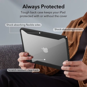 Hurtownia GSM - Etui ESR Rebound Hybrid Apple iPad Pro 12.9 2021 (a 5-a generație) Negru - ESR594 - {ean13} - Hurt