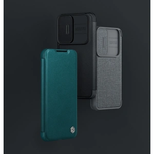 Hurtownia GSM - Etui Nillkin Qin Cloth Pro Samsung Galaxy S22 szürke - NLK710 - {ean13} - Hurt