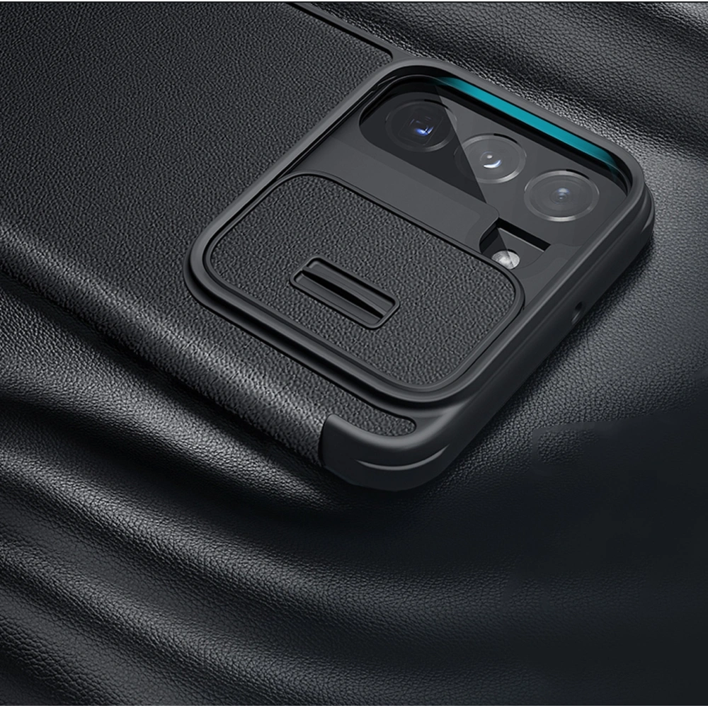 Hurtownia GSM - Case Nillkin Qin Cloth Pro Samsung Galaxy S22 grau - NLK710 - {ean13} - Hurt
