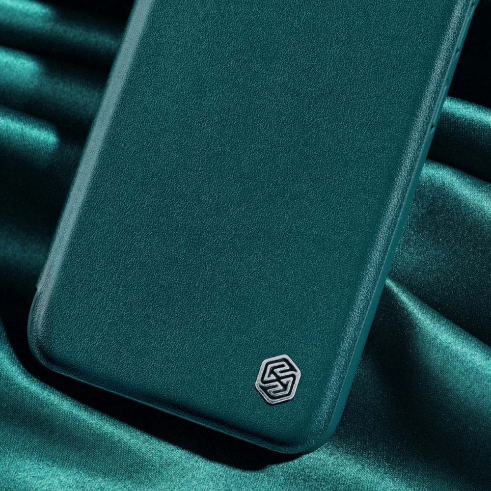 Hurtownia GSM - Etui Nillkin Qin Cloth Pro Samsung Galaxy S22 šedé - NLK710 - {ean13} - Hurt