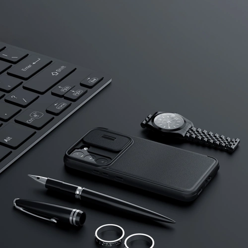 Etui Nillkin Qin Cloth Pro Samsung Galaxy S22 szary