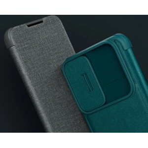 Hurtownia GSM - Etui Nillkin Qin Cloth Pro Samsung Galaxy S22 szürke - NLK710 - {ean13} - Hurt