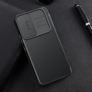 Hurtownia GSM - Etui Nillkin Qin Cloth Pro Samsung Galaxy S22 szürke - NLK710 - {ean13} - Hurt