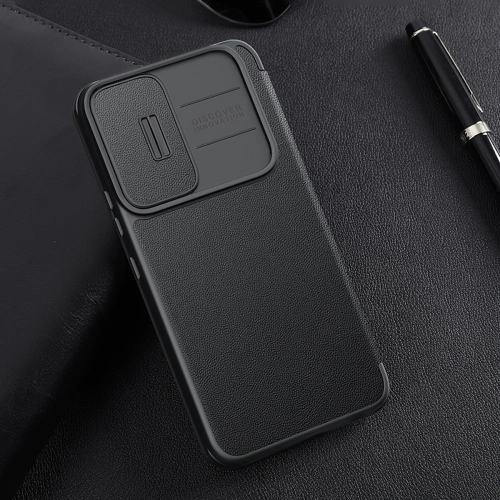 Etui Nillkin Qin Cloth Pro Samsung Galaxy S22 szary