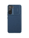 Hurtownia GSM - Etui Nillkin Qin Cloth Pro Samsung Galaxy S22+ Plus kék - NLK711 - {ean13} - Hurt