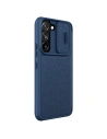 Hurtownia GSM - Etui Nillkin Qin Cloth Pro Samsung Galaxy S22+ Plus kék - NLK711 - {ean13} - Hurt