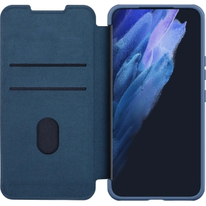Hurtownia GSM - Etui Nillkin Qin Cloth Pro Samsung Galaxy S22+ Plus niebieski - NLK711 - {ean13} - Hurt