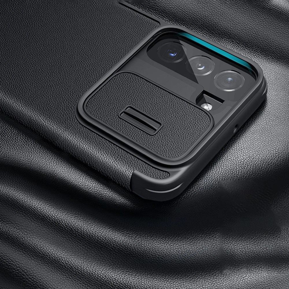 Hurtownia GSM - Case Nillkin Qin Cloth Pro Samsung Galaxy S22+ Plus blau - NLK711 - {ean13} - Hurt
