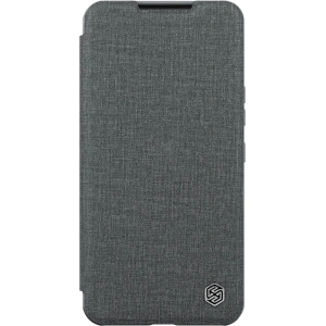 Hurtownia GSM - Etui Nillkin Qin Cloth Pro Samsung Galaxy S22+ Plus szary - NLK712 - {ean13} - Hurt